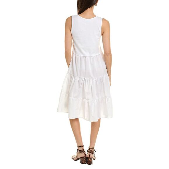 Ellen Tracy Tiered Midi Dress - Picture 2 of 3